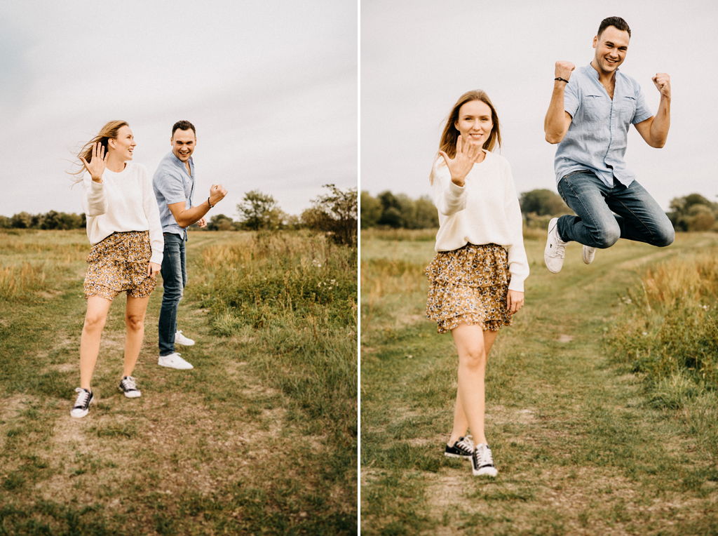 Miłosna sesja zdjęciowa