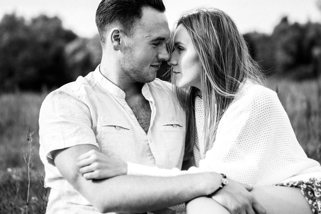 Miłosna sesja zdjęciowa