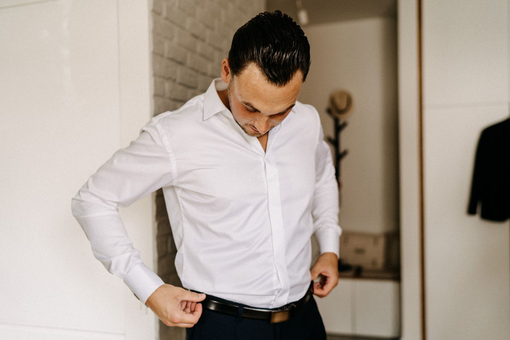 Fotograf Ślubny Przygotowania u Pana Młodego