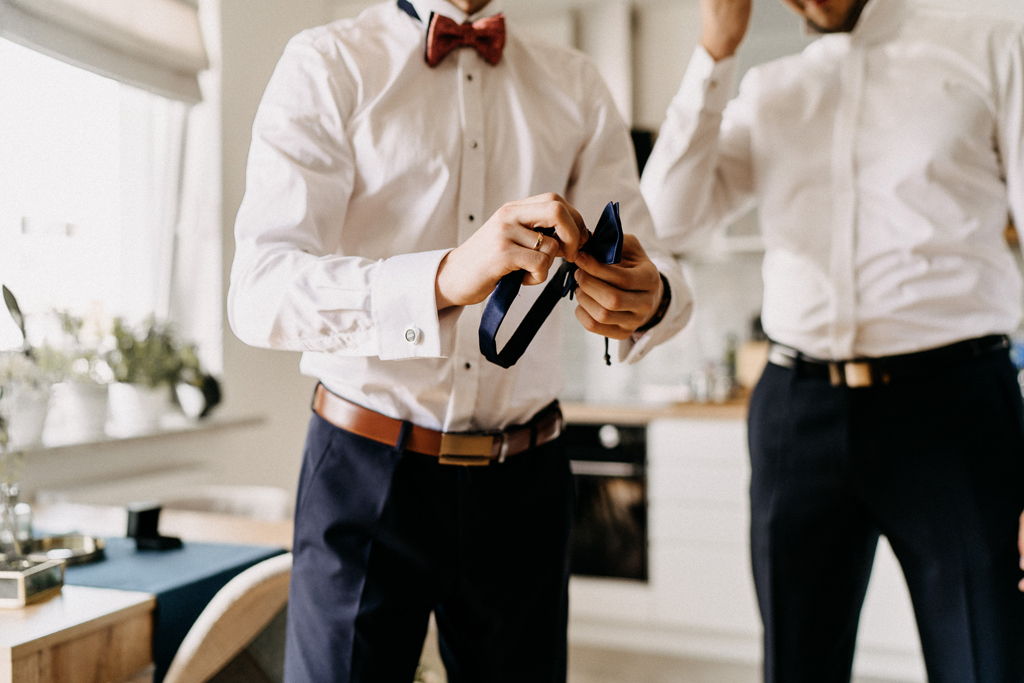 Zakładanie Muchy - Przygotowania u Pana Młodego