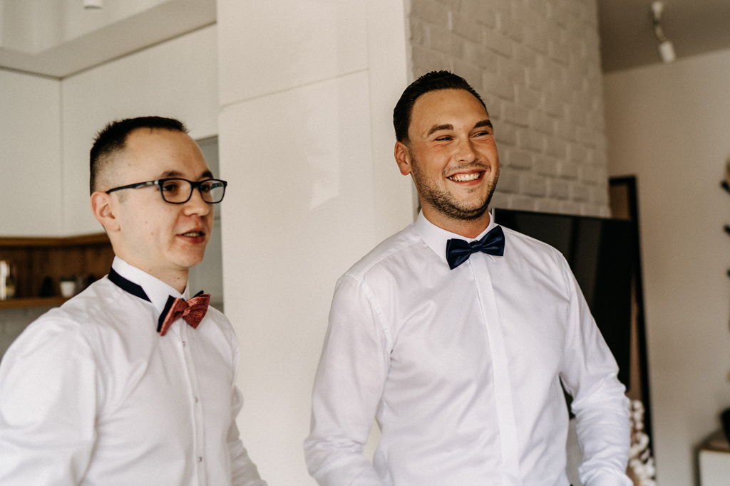 Zakładanie Muchy - Przygotowania u Pana Młodego