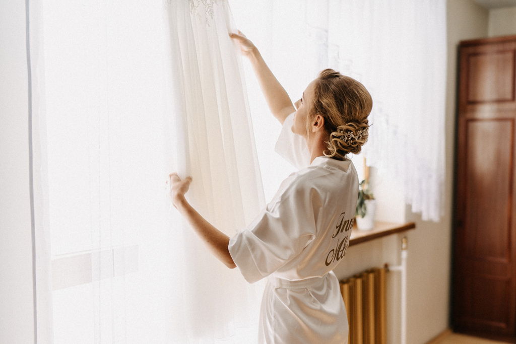 Ślub i wesele w Łodzi | przygotowania Pani Młodej - fotograf ślubny łódź