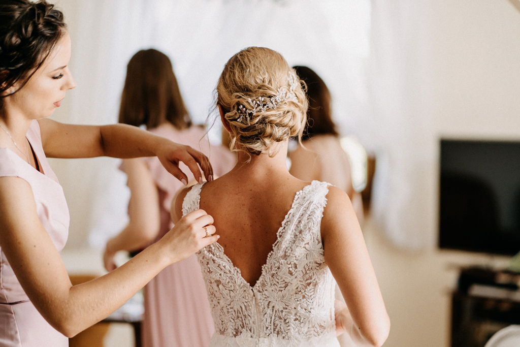 Ślub i wesele w Łodzi | przygotowania Pani Młodej - fotograf ślubny łódź