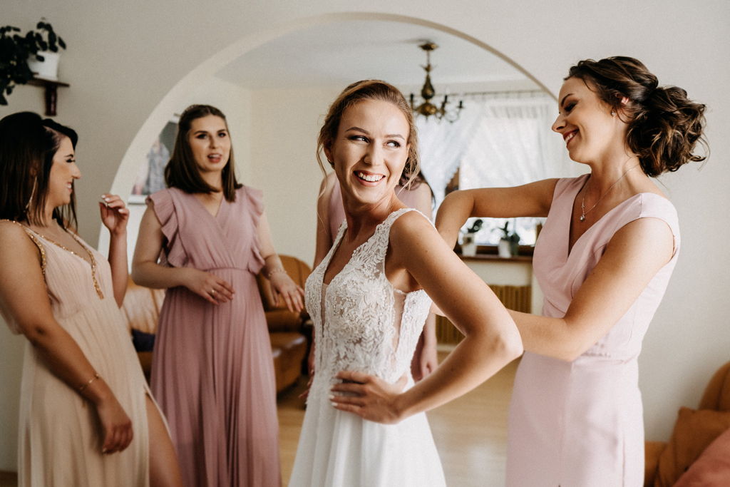 Ślub i wesele w Łodzi | przygotowania Pani Młodej - fotograf ślubny łódź