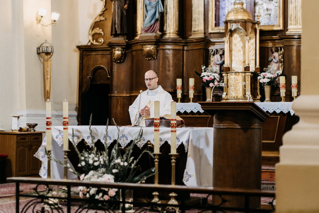 Ceremonia Ślubu w Lutomiersku | Reportaż zdjęciowy