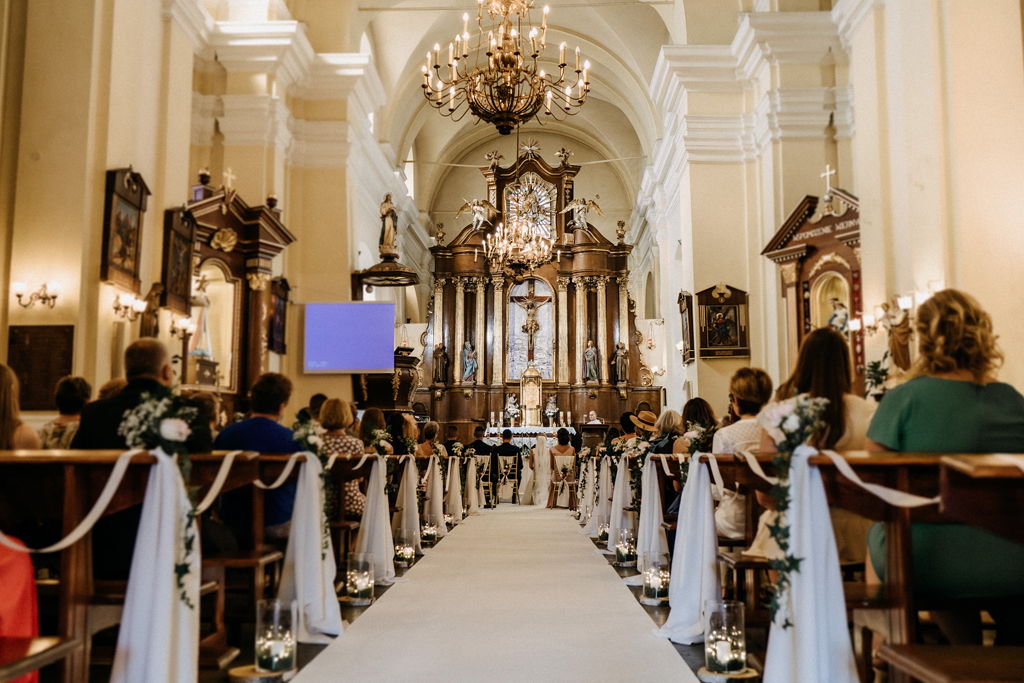 Ceremonia Ślubu w Lutomiersku | Reportaż zdjęciowy