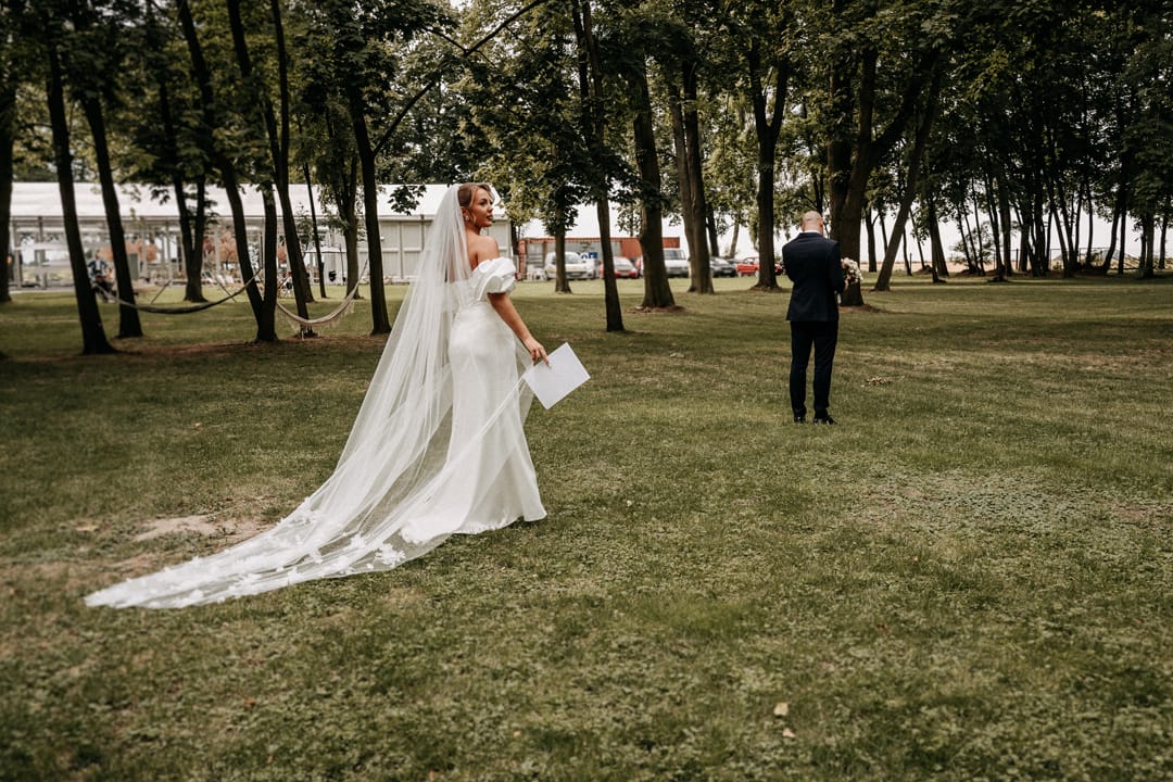 First look w plenerze Lipowy Dwór