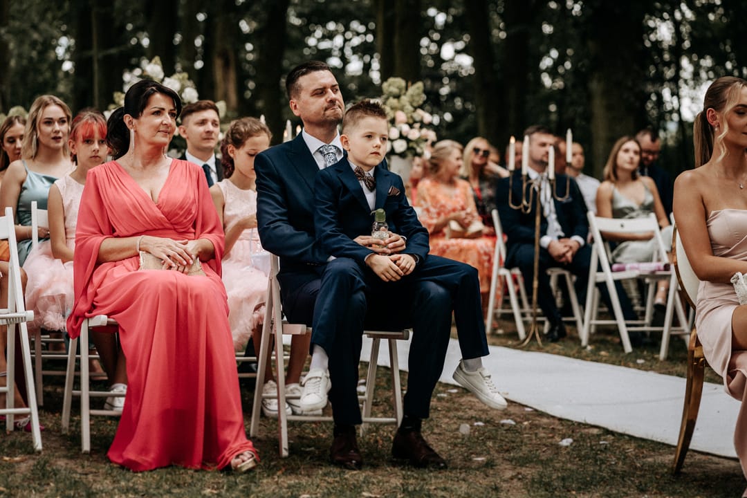 Ślub kościelny w plenerze Lipowy Dwór