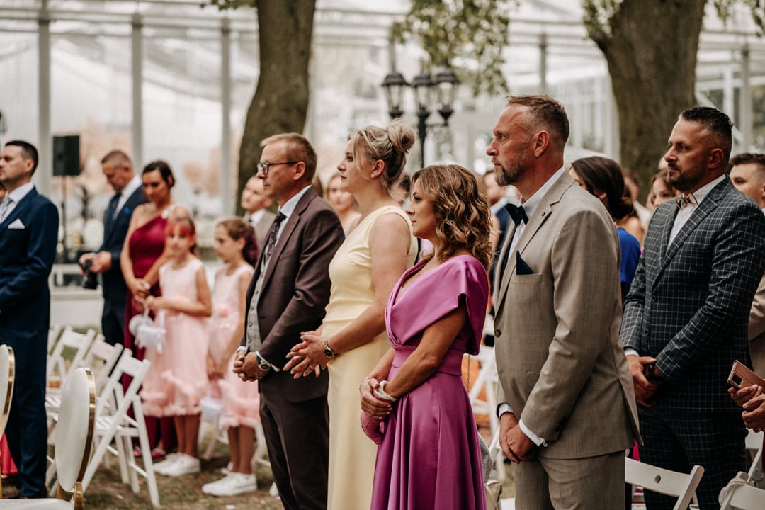 Ślub kościelny w plenerze Lipowy Dwór