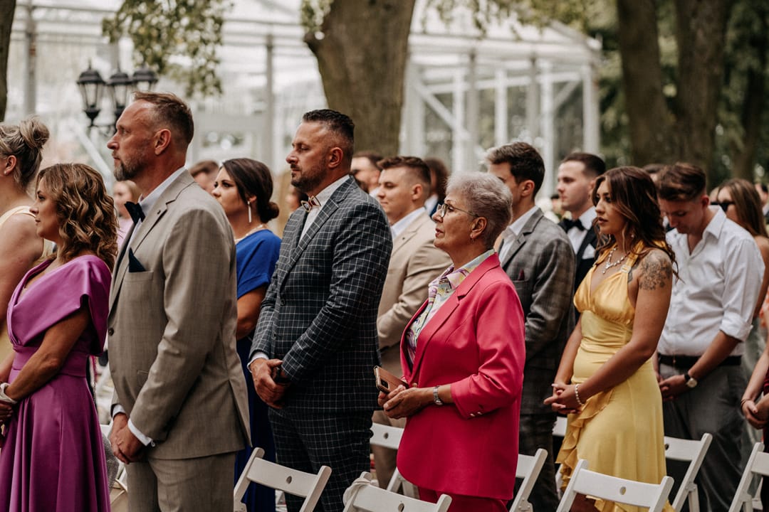 Ślub kościelny w plenerze Lipowy Dwór