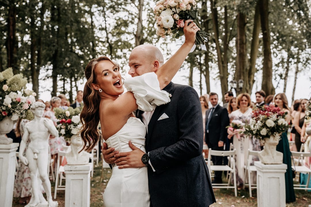 Ślub kościelny w plenerze Lipowym Dworze Kraszkowice