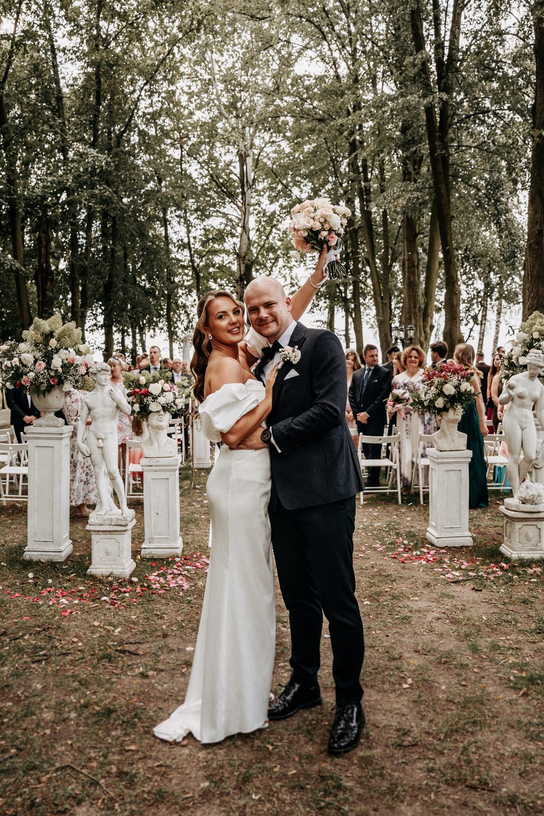 Ślub kościelny w plenerze Lipowym Dworze Kraszkowice