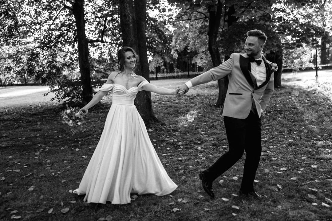 Sesja w dniu ślubu w Pałacu Ksawerów