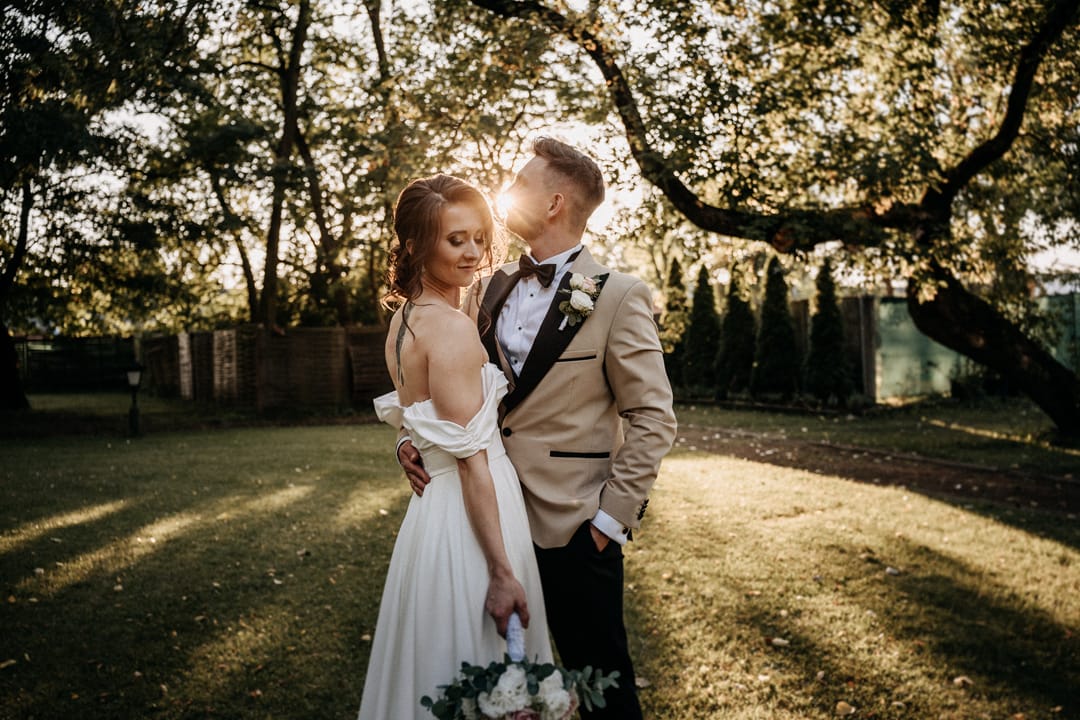 Sesja w dniu ślubu w Pałacu Ksawerów