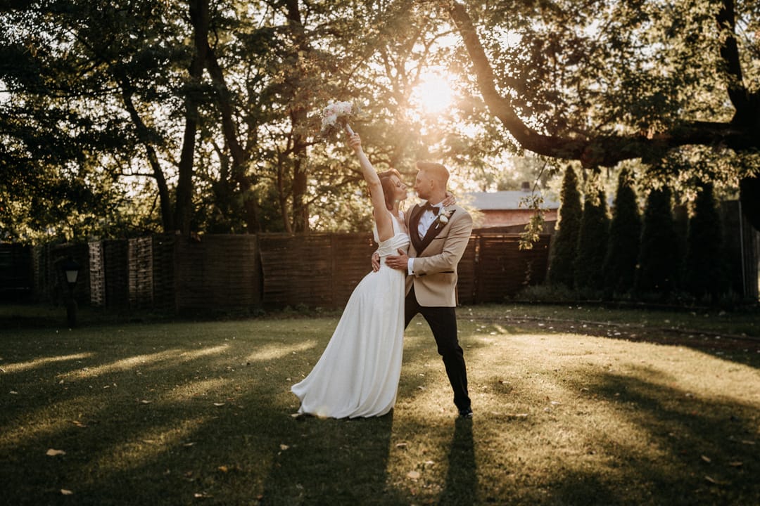 Sesja w dniu ślubu w Pałacu Ksawerów