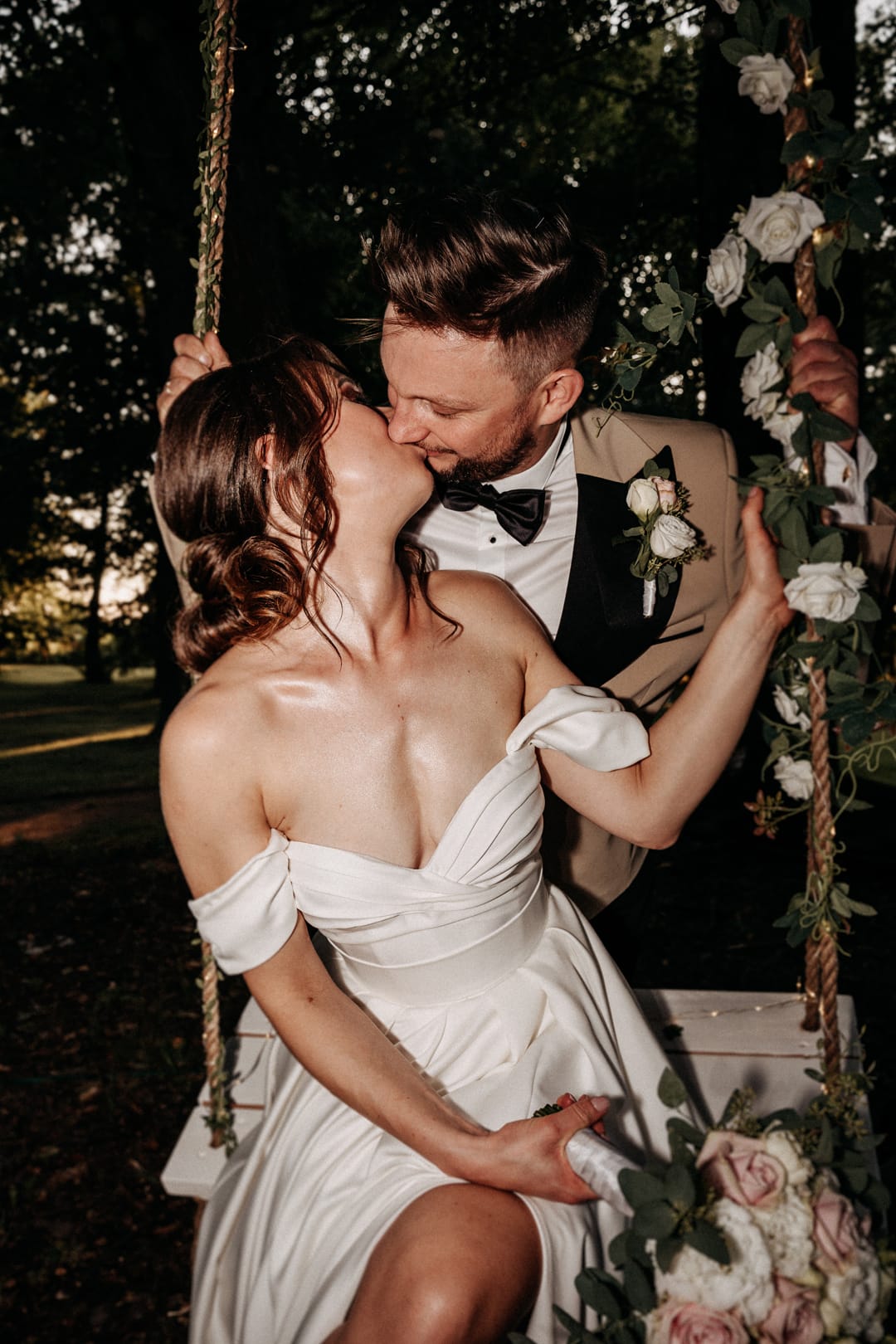 Sesja w dniu ślubu w Pałacu Ksawerów